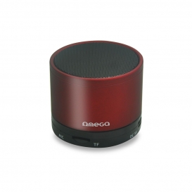 More about Omega OG47 rot Bluetooth Speaker mit FM-Radio und SD-Kartenslot