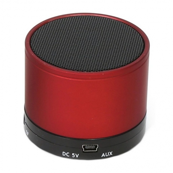 Omega OG47 rot Bluetooth Speaker mit FM-Radio und SD-Kartenslot