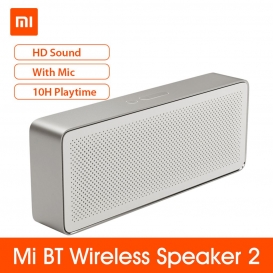 More about Xiaomi Mi BT Lautsprecher Square Box 2 Stereo Portable HD Soundqualitaet Soundbox Bass Lautsprecher Musik Audio Player Musikvers