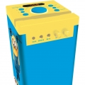 Minions leuchtender Musikturm mit Mikrofon und Bluetooth