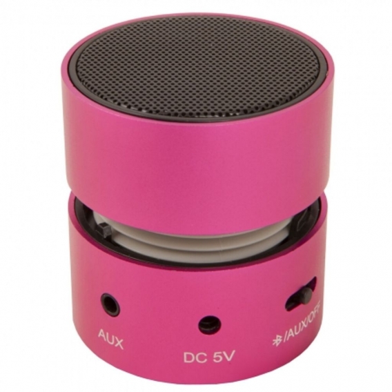 Urban Factory Mini Speaker, 1.0 Kanäle, 3 W, Kabellos, Mono portable speaker, Pink, Soundbox