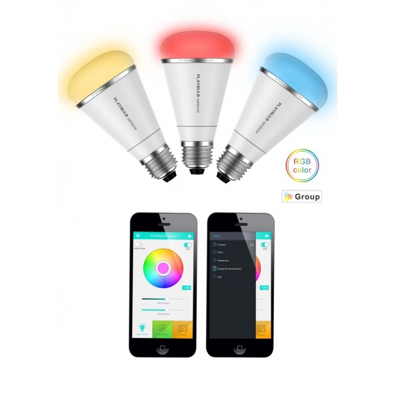 MIPOW Playbulb Rainbow Vit RGB BT 600lumen 10W E27