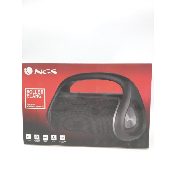 NGS Roller Slang Tragbarer 40W-Lautsprecher, kompatibel mit Bluetooth-Technologie (69,82)