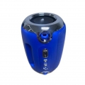 Bluetooth-Lautsprecher, Subwoofer, 12 Stunden Spielzeit, lautes Stereo für Badezimmer, Party, Laptops, Camping , Blau Farbe Blau