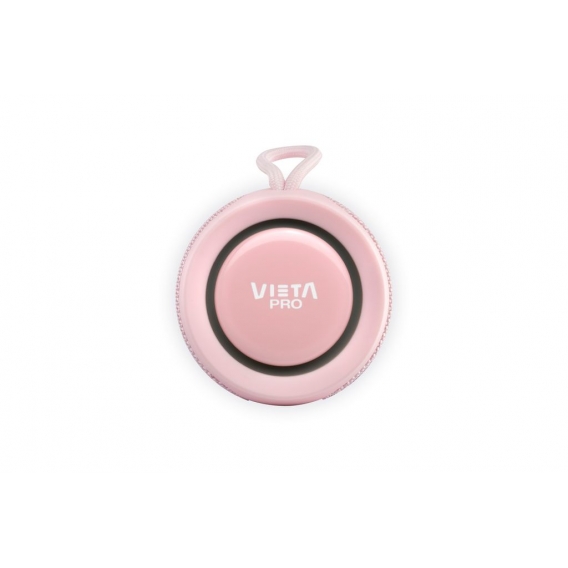 Vieta Pro GROOVE portabler Bluetooth Lautsprecher Rosa AUX-Eingang Mikrofon IPX7